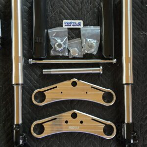 Complete front suspension kit (Silver)
